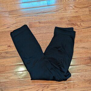 Seraphine Leone 2 PETITE slim leg black over bump maternity pant